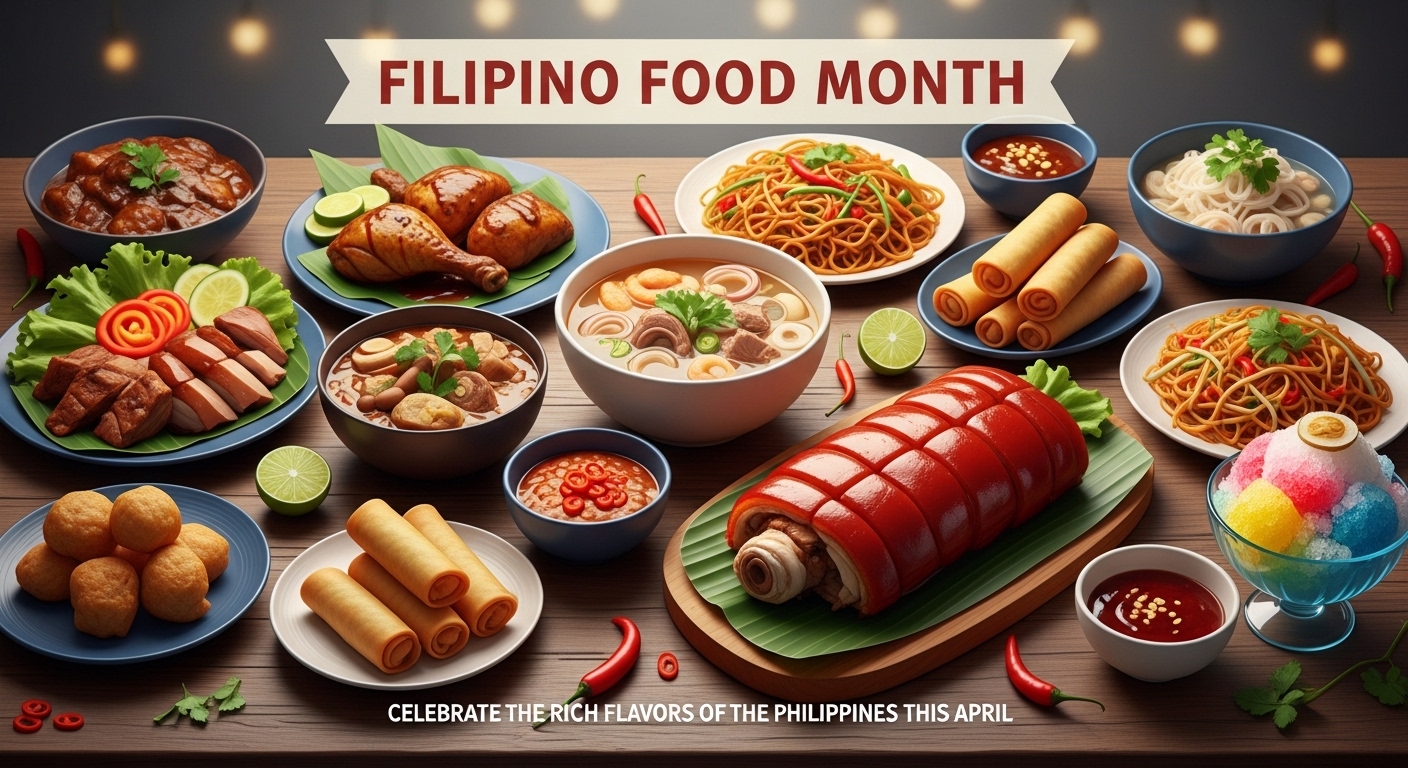 Filipino Food Month Culinary Feast with Diverse Traditional Dishes and Desserts - Feature Image Apr 41