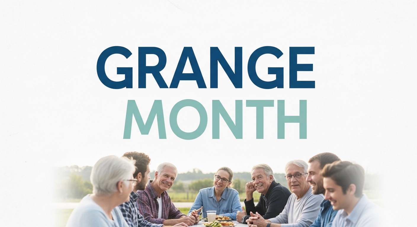 Grange Month Gathering with Multi-Generational Group Enjoying Outdoor Meal - Feature Image Apr 45