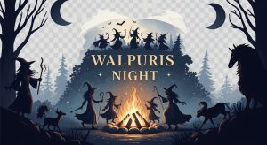 Walpuris Night Witches Bonfire Forest Celebration - Feature Image Apr 578