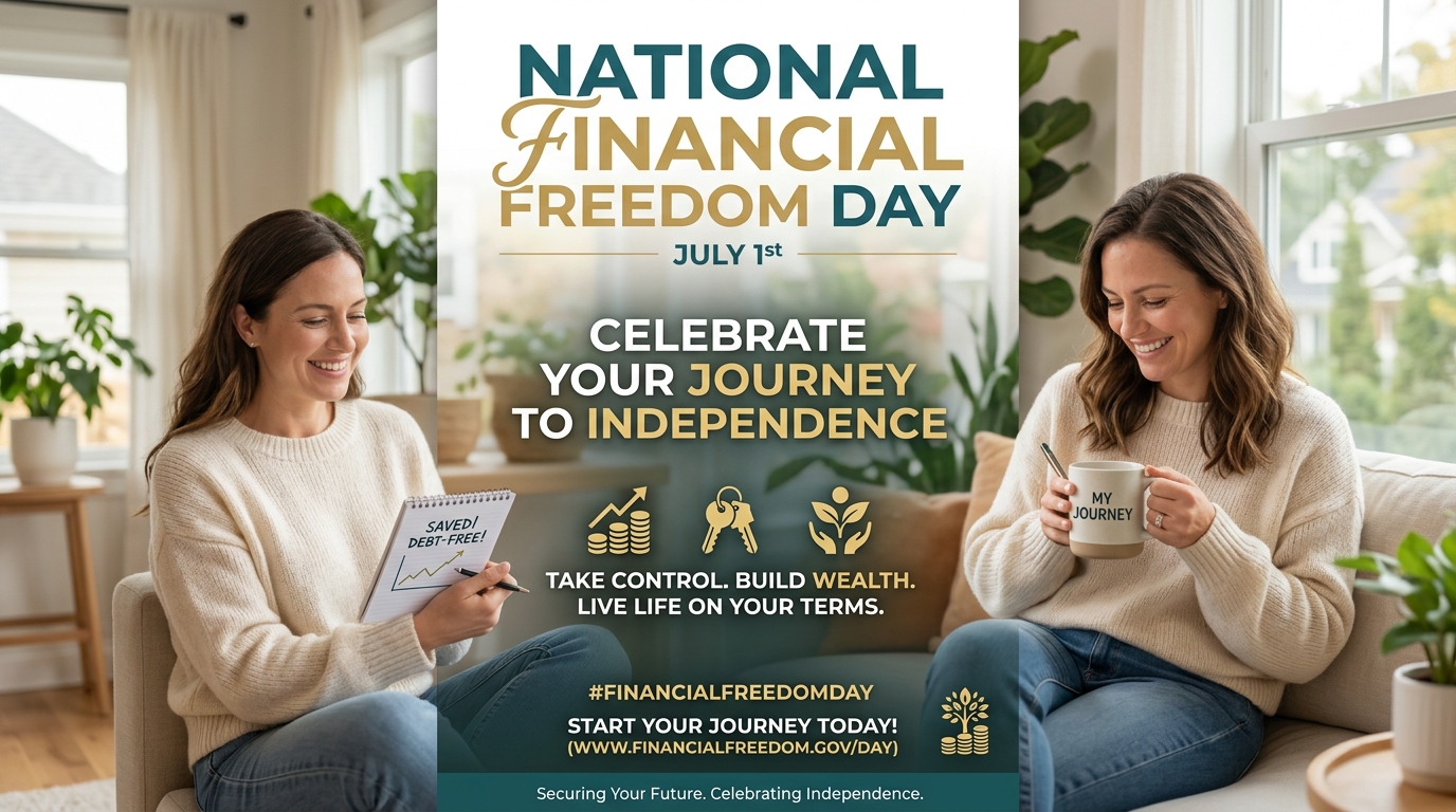 Financial Independence Day Celebration: Women Managing Personal Finances - Feature Image Jul 19