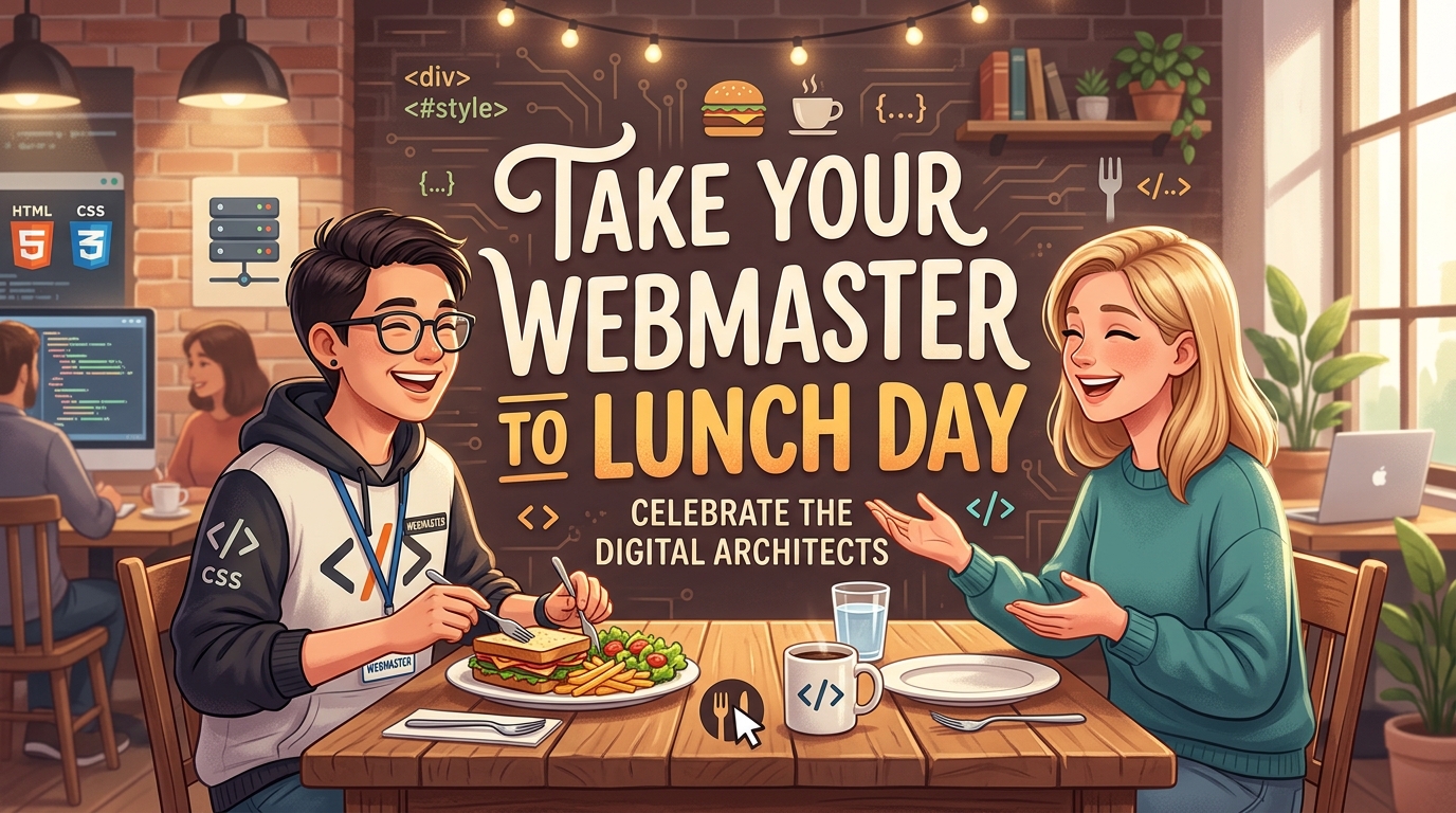 Celebrate Webmasters: Digital Architect Appreciation Lunch Illustration - Feature Image July 155