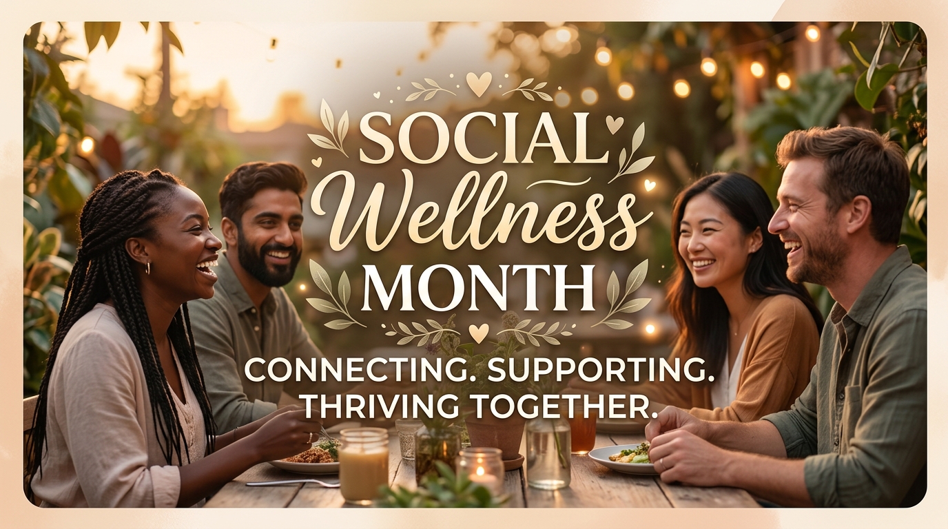 Social Wellness & Connection: Diverse Friends Laughing Together at Outdoor Dinner - Feature Image July 78