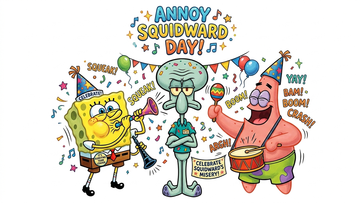 Annoy Squidward Day