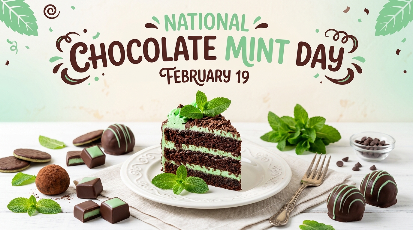 National Chocolate Mint Day
