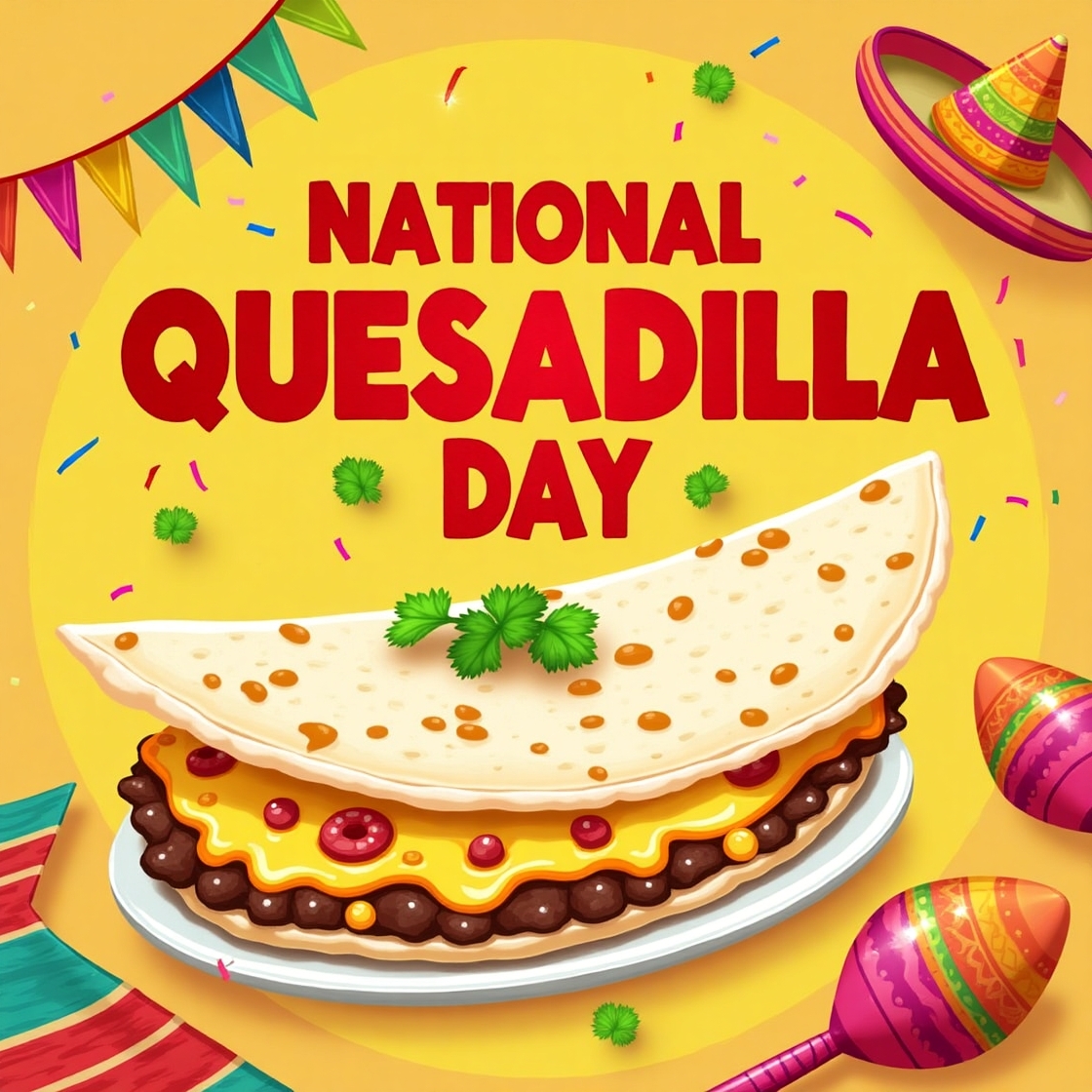 National Quesadilla Day