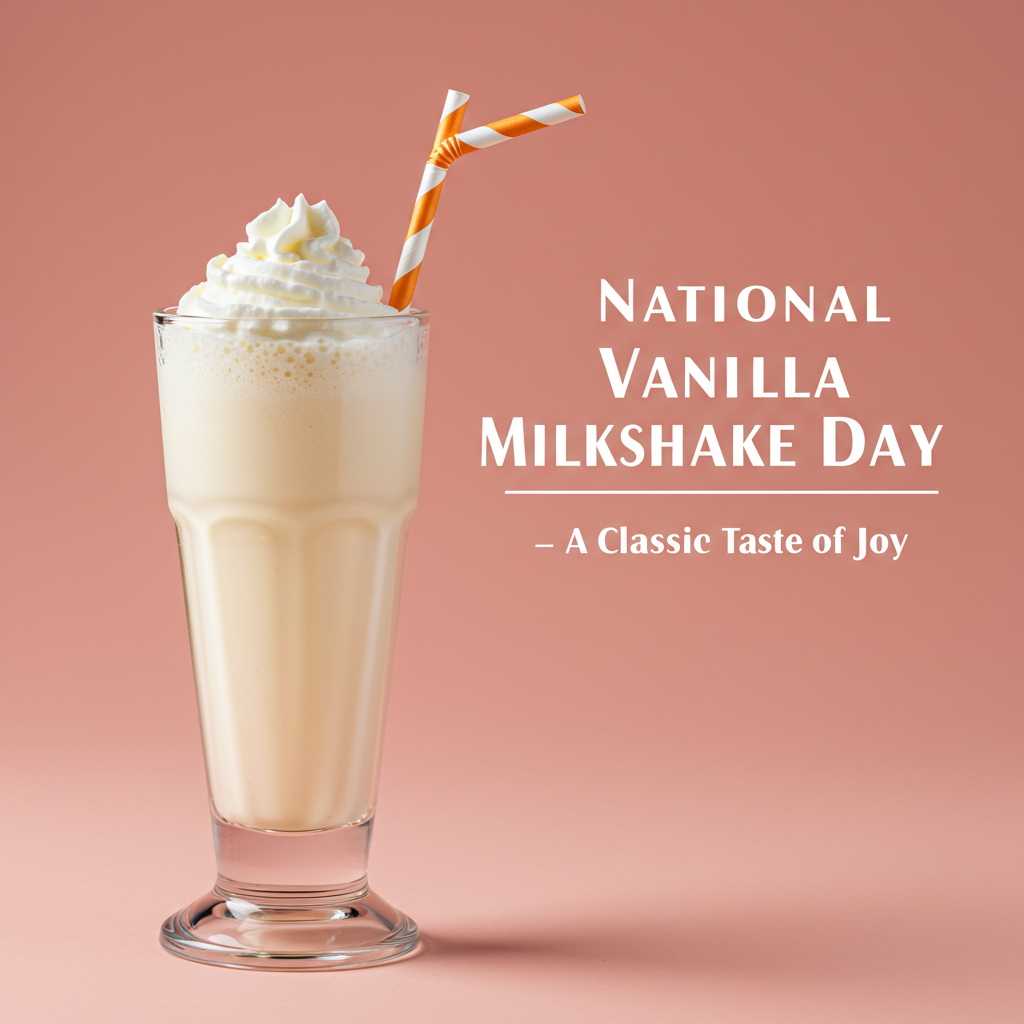 National Vanilla Milkshake Day