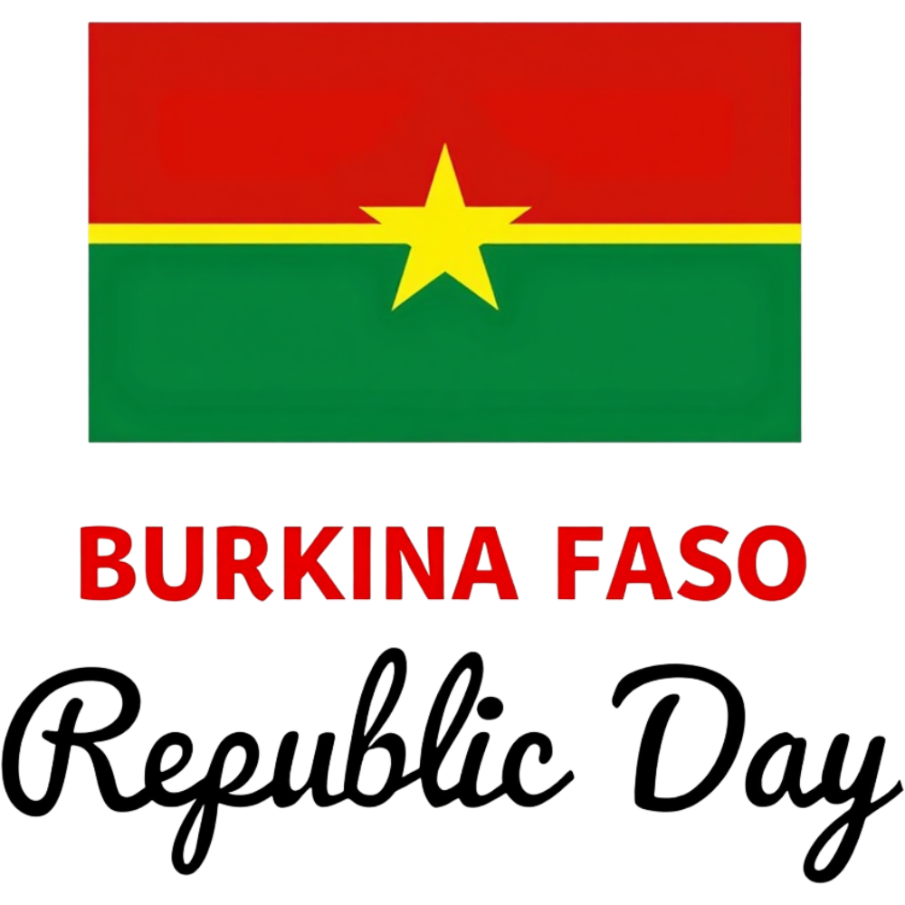 Burkina Faso Republic Day Celebration with National Flag Symbolism - Burkina Faso Republic Day 14