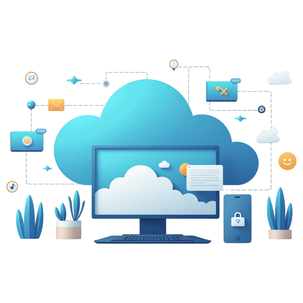 Cloud Computing Ecosystem: Data Storage, Synchronization, and Secure Digital Device Network - International Shareware Day 20