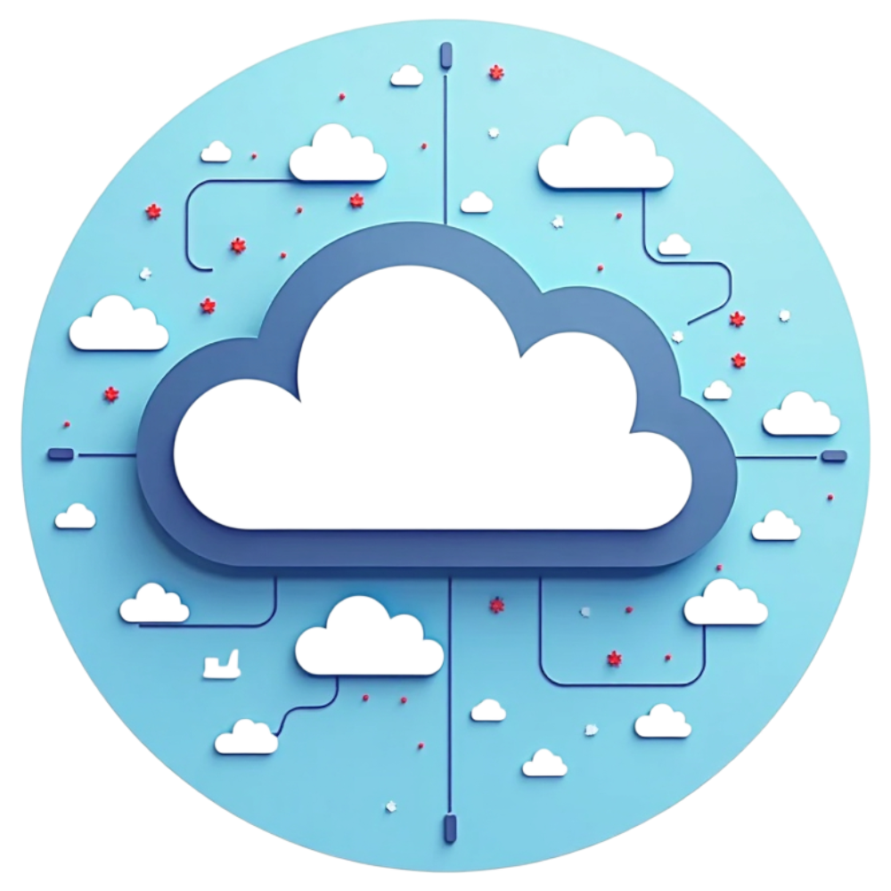 Digital Cloud Technology and Data Network Connections - International Shareware Day 21