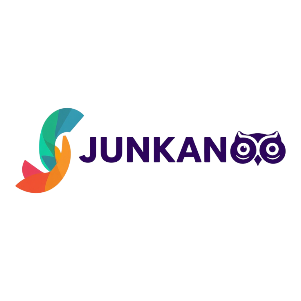 JUNKANOO Brand Logo: Abstract Owl & Vibrant Swirl Mark for Learning & Corporate Identity - Junkanoo 14