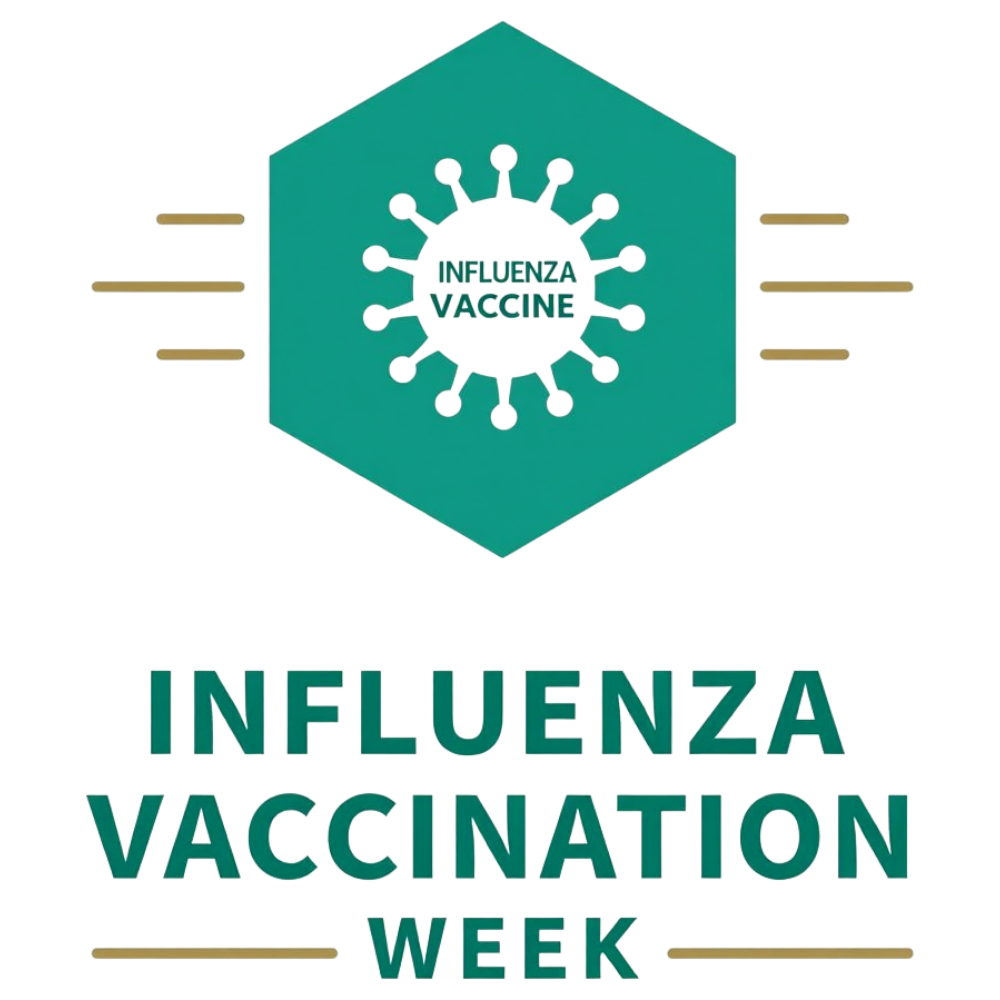 Influenza Vaccination Week Banner. Flu Vaccine Protection & Public Health Awareness Campaign. - National Influenza Vaccination Week 17