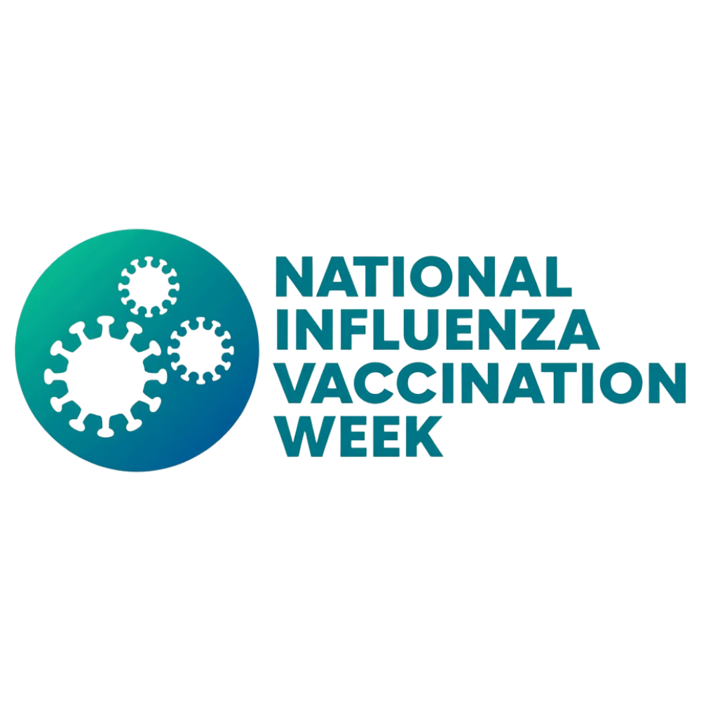 National Influenza Vaccination Week - Health Awareness and Virus Representation - National Influenza Vaccination Week 5