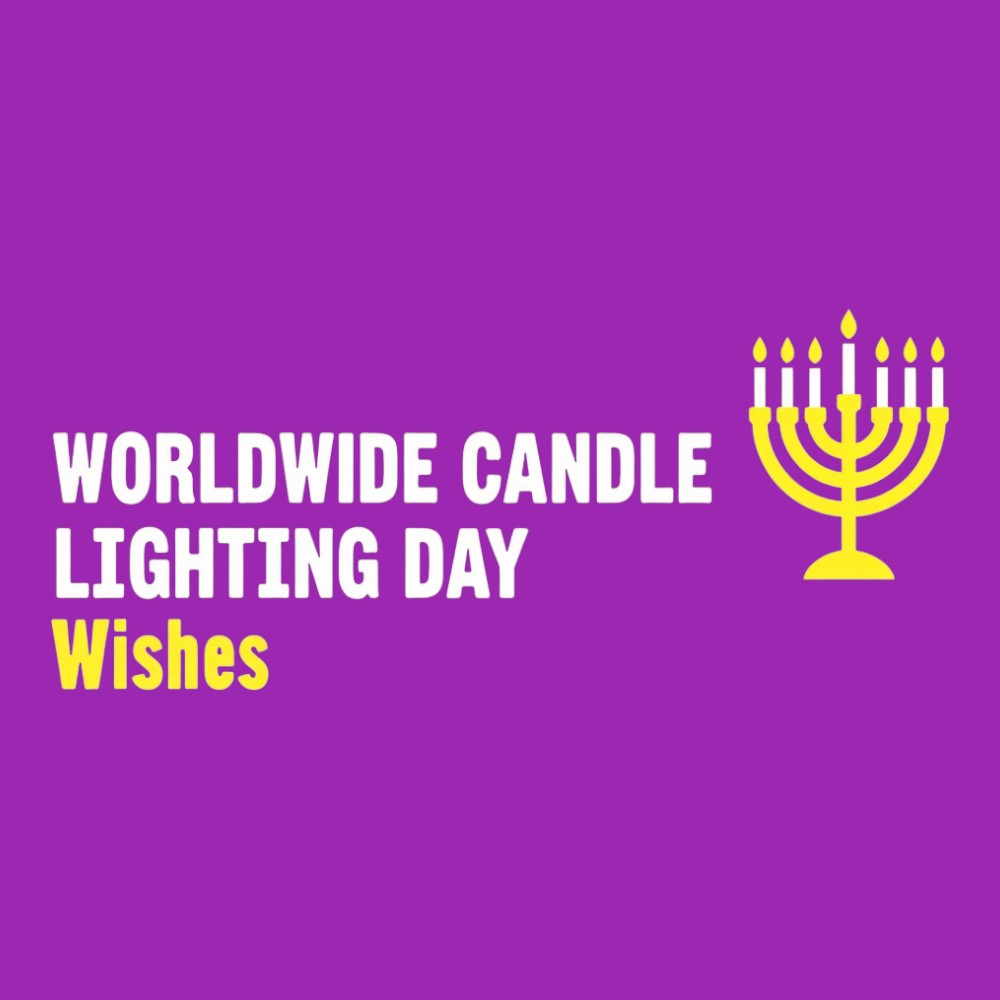 Worldwide Candle Lighting Day & Hanukkah Menorah Wishes - Worldwide Candle Lighting Day 10