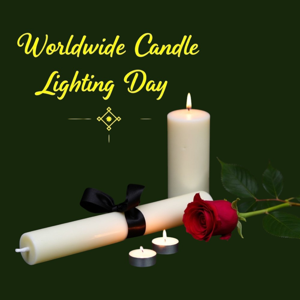 Worldwide Candle Lighting Day: A Solemn Tribute, Remembrance, and Hope with Glowing Candles and Rose - Worldwide Candle Lighting Day 9
