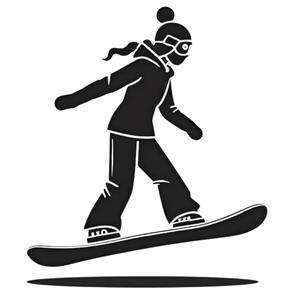 Snowboarder Winter Sport Illustration - World Snowboard Day 12