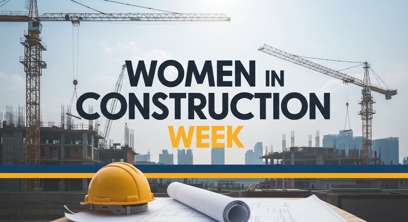 Women in Construction Week: Hard Hat, Blueprints, and Cranes on Site - Featured Image 37