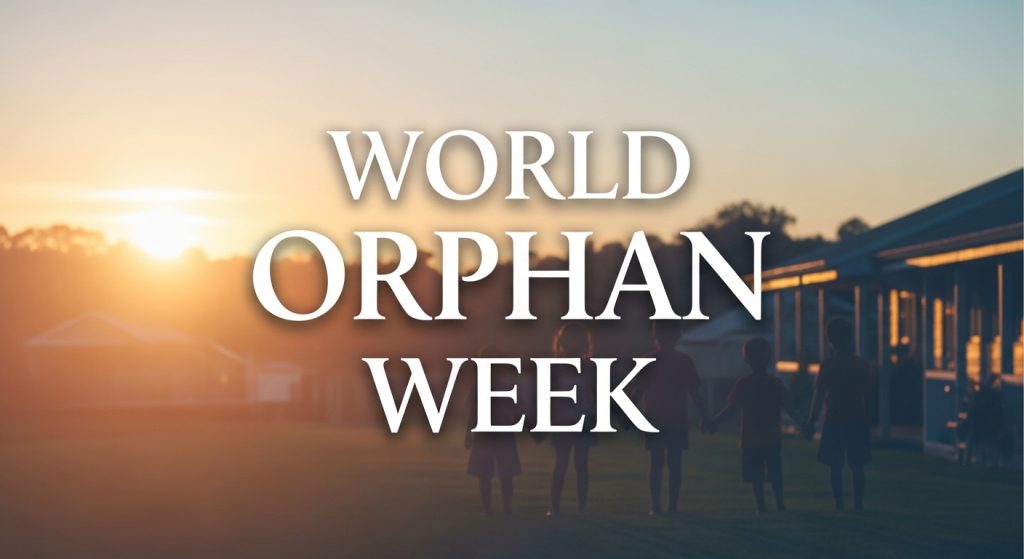 World Orphan Week: Children in silhouette against a warm sunset, symbolizing care and future. - Featured Image 38