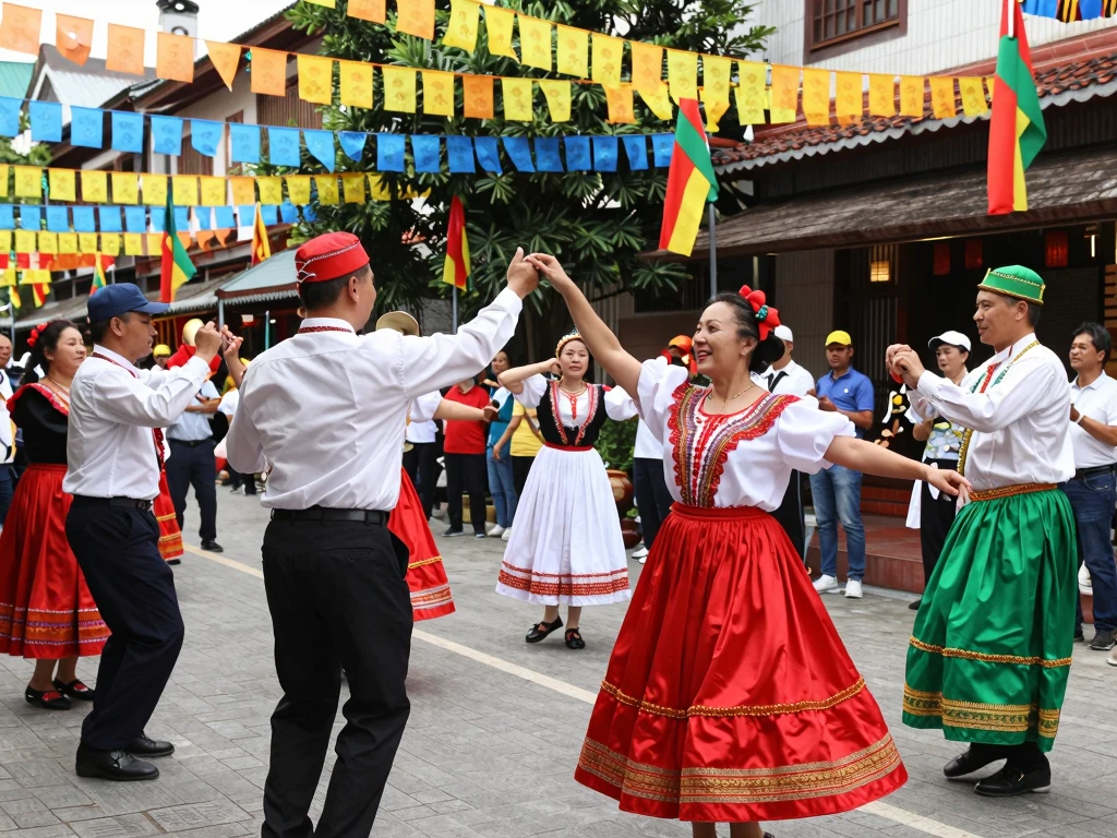 Joyful Cultural Dance Performance at an Outdoor Festival - Feature Image Jan 11