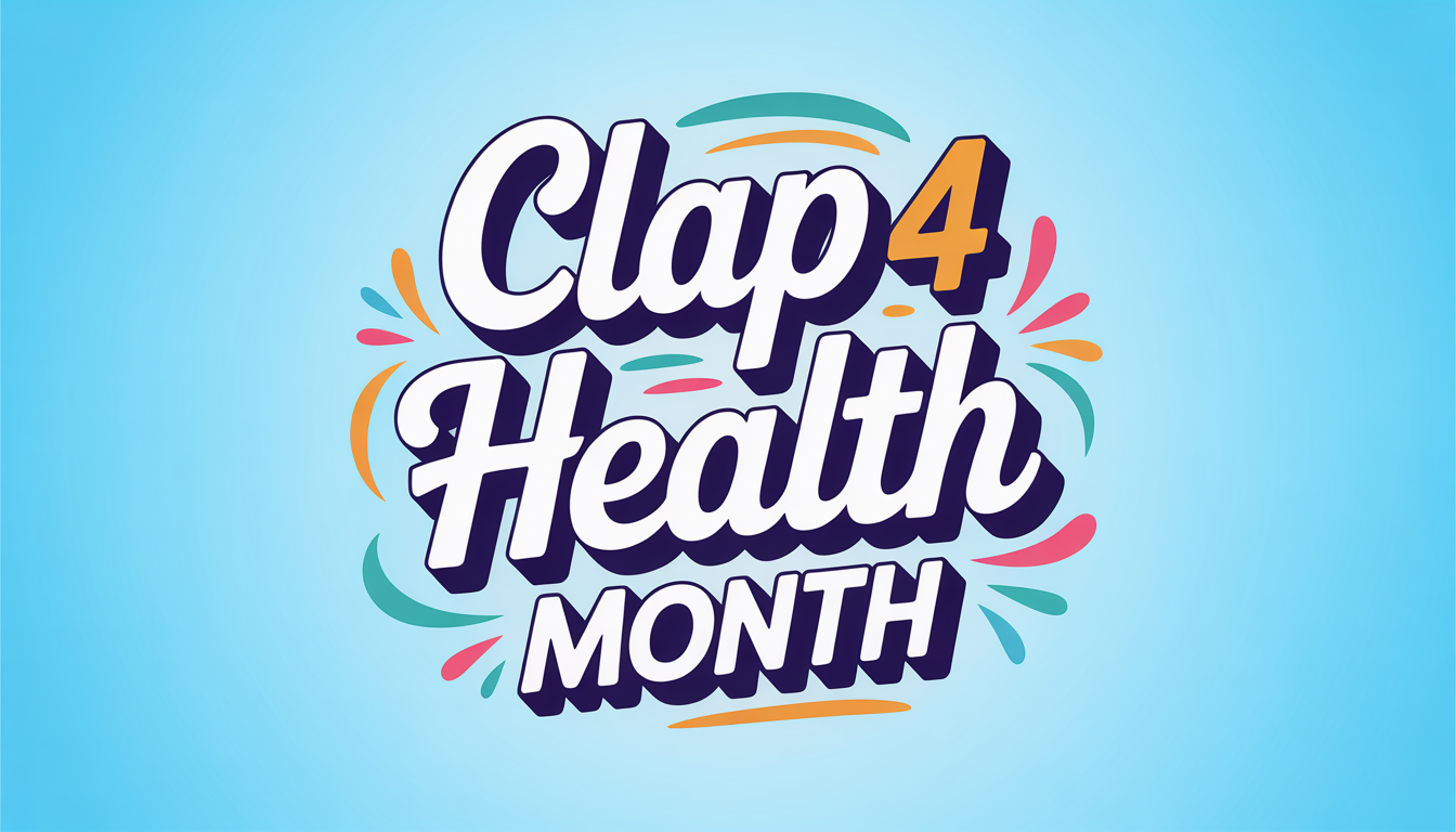 Clap 4 Health Month Celebration Design with Dynamic Typography - Feature Image Jan 29