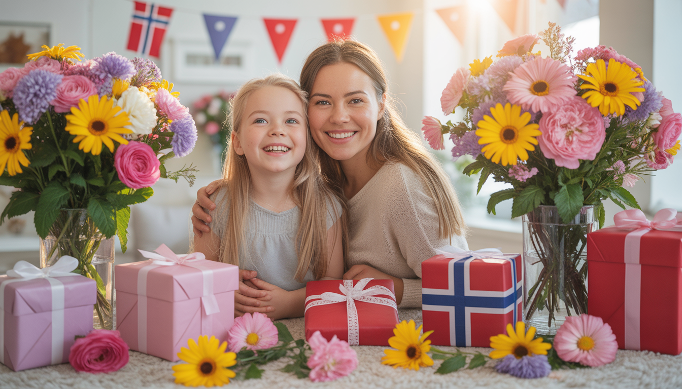 Happy Mother and Daughter Celebrating Special Occasion with Gifts - Feature Imagefeb 08