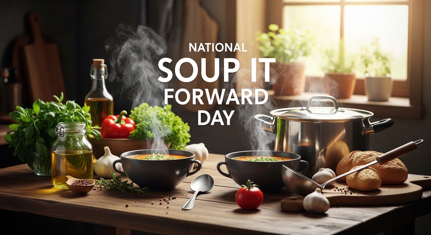 National Soup It Forward Day: Steaming Bowls, Fresh Ingredients & Homemade Bread - Featured Image 133