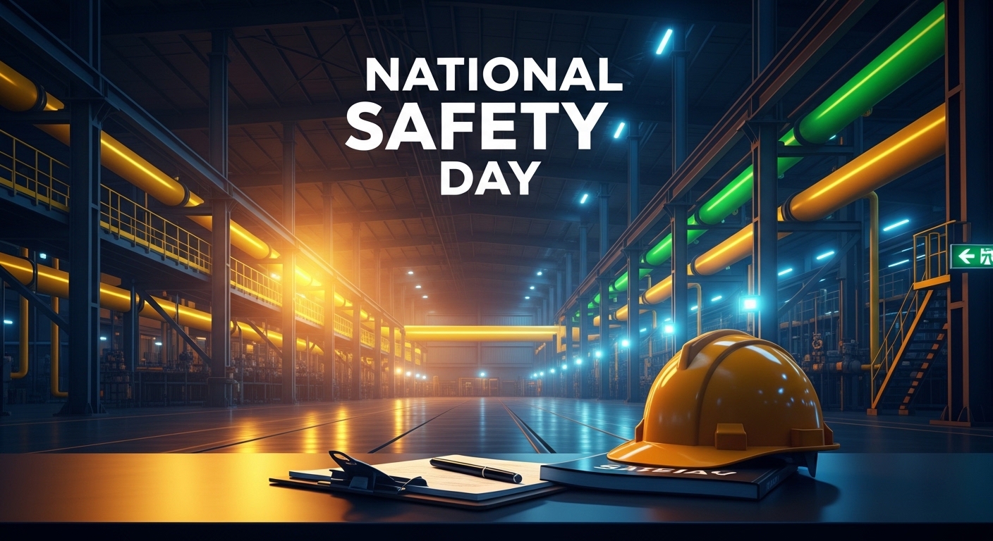 National Safety Day: Industrial Workplace Safety and Awareness with Hard Hat - Featured Image 154