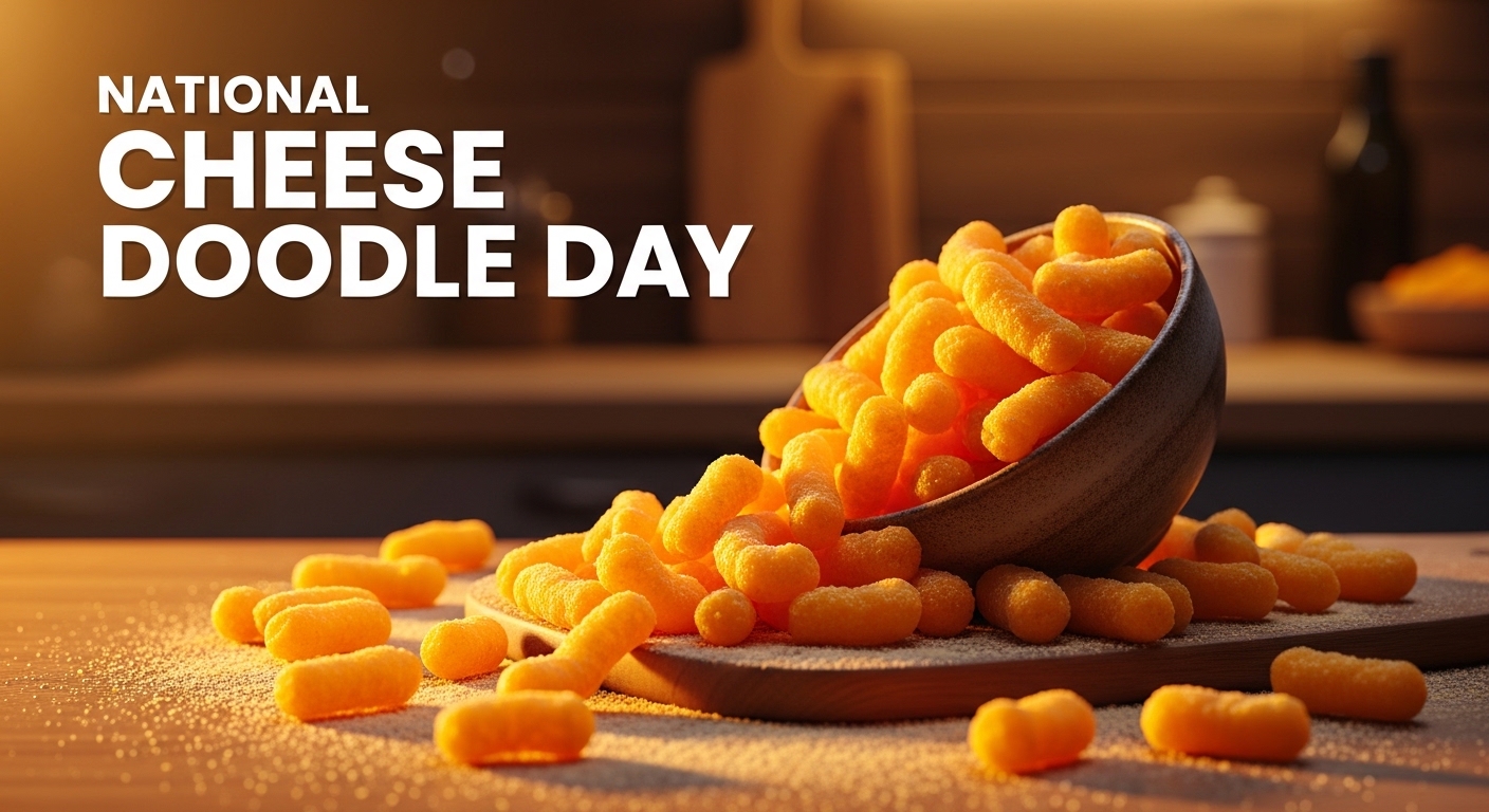 National Cheese Doodle Day: Overflowing Bowl of Crunchy Cheesy Snacks - Featured Image 166