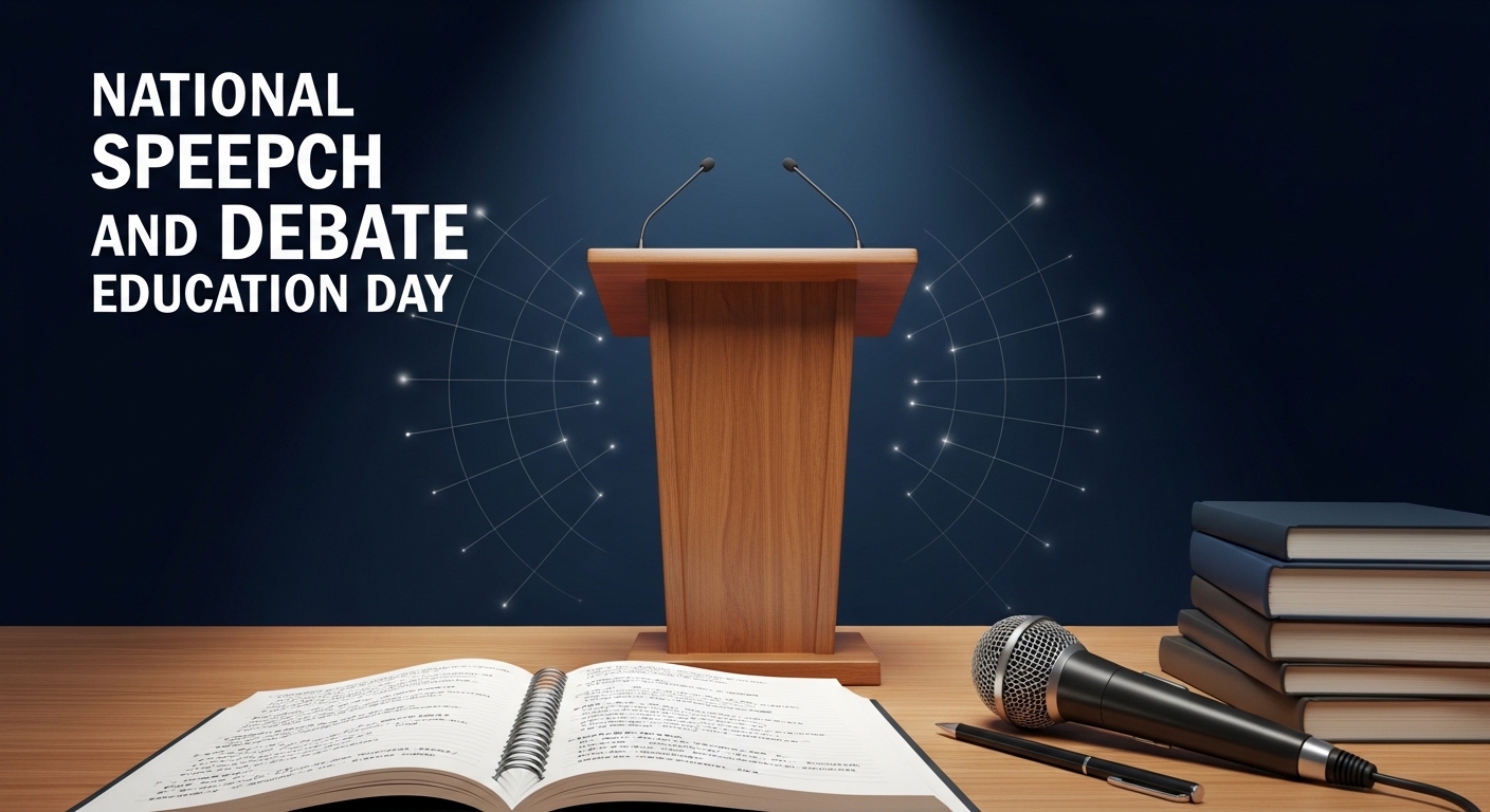 National Speech and Debate Education Day with Podium, Microphones & Books - Featured Image 177