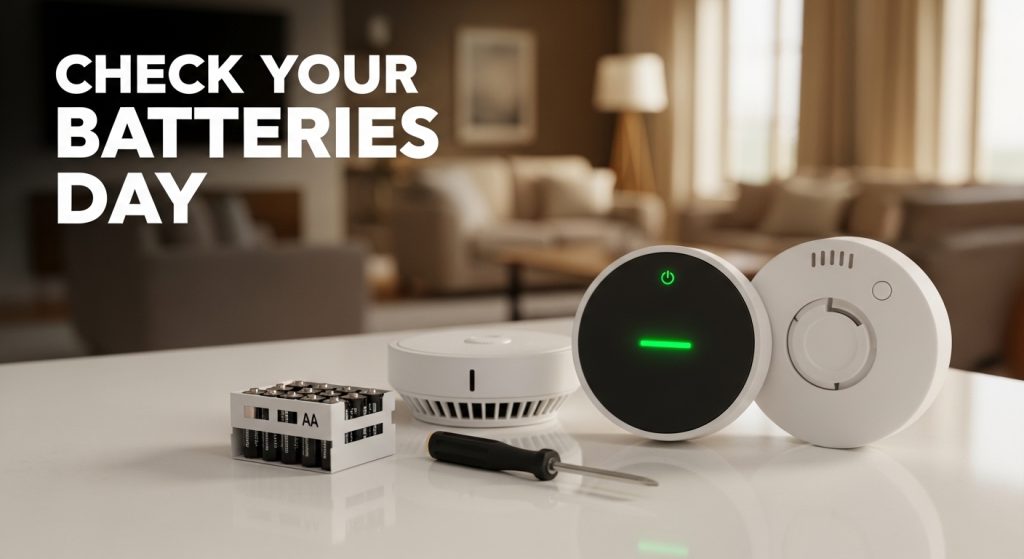 Safety Reminder: Check Your Batteries Day with Smoke Alarms & Power Cells - Featured Image 193
