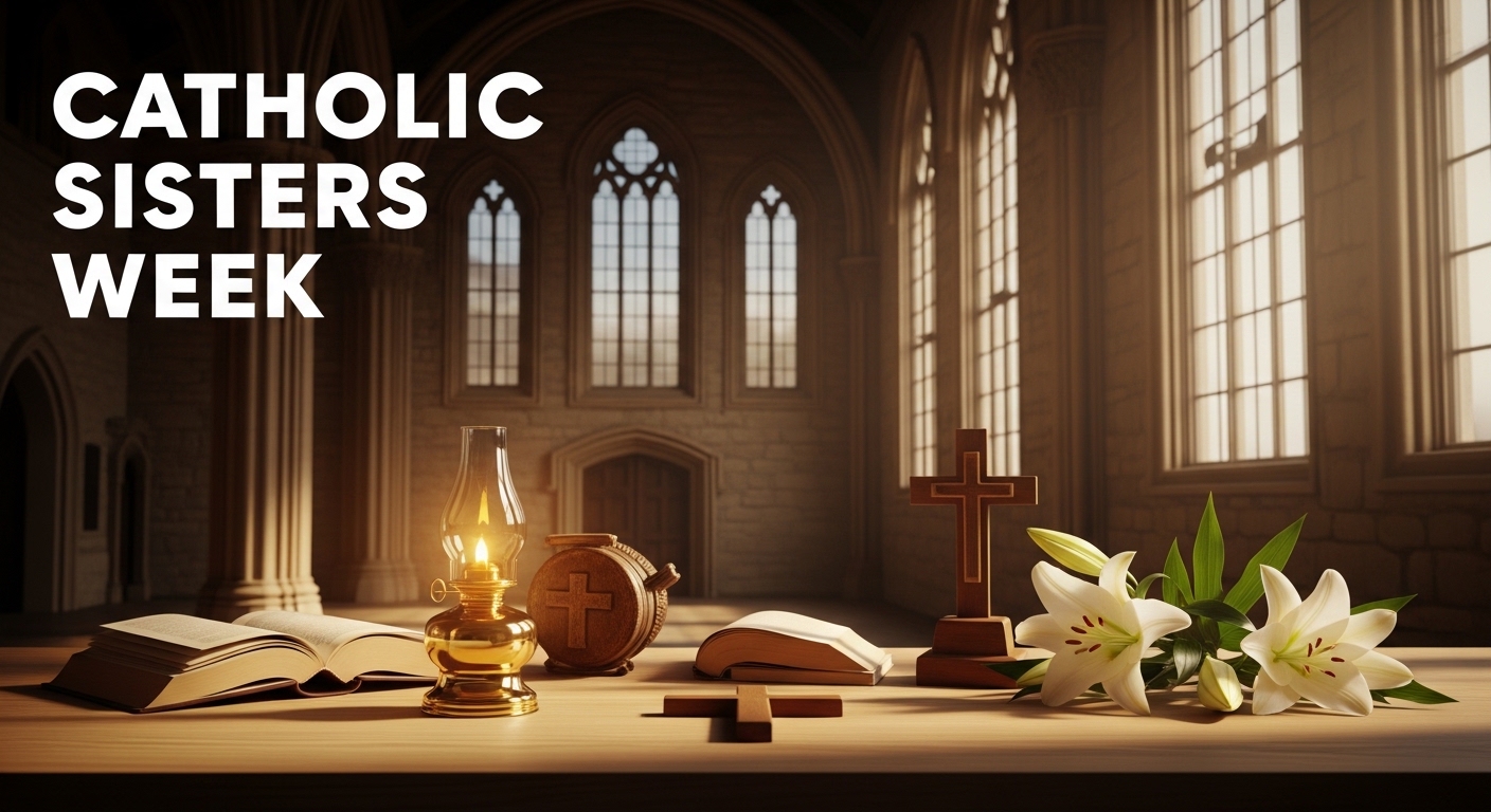 Catholic Sisters Week: Spiritual Symbols & Holy Books in Sacred Church - Featured Image 200