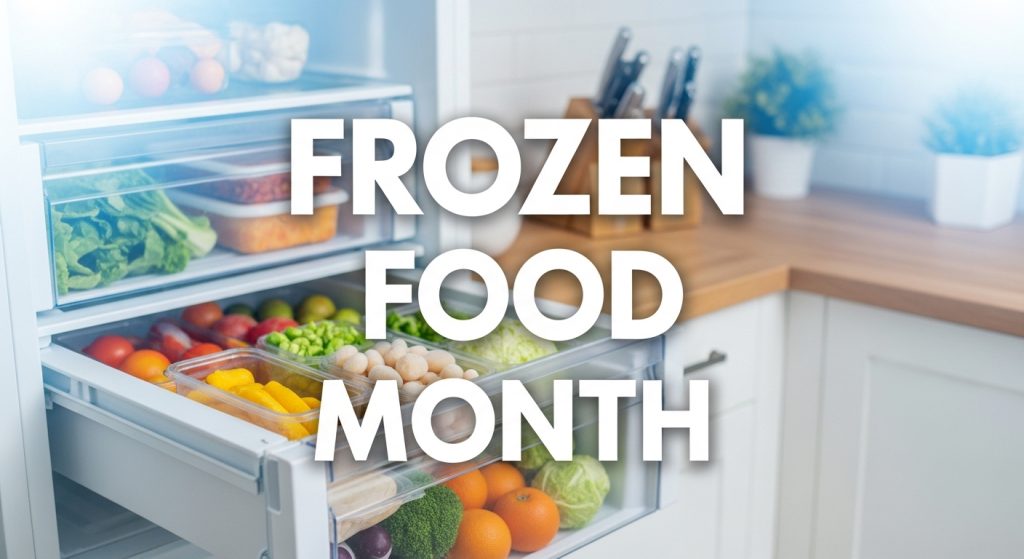 Frozen Food Month Celebration: Organized Refrigerator with Healthy Produce - Featured Image 52
