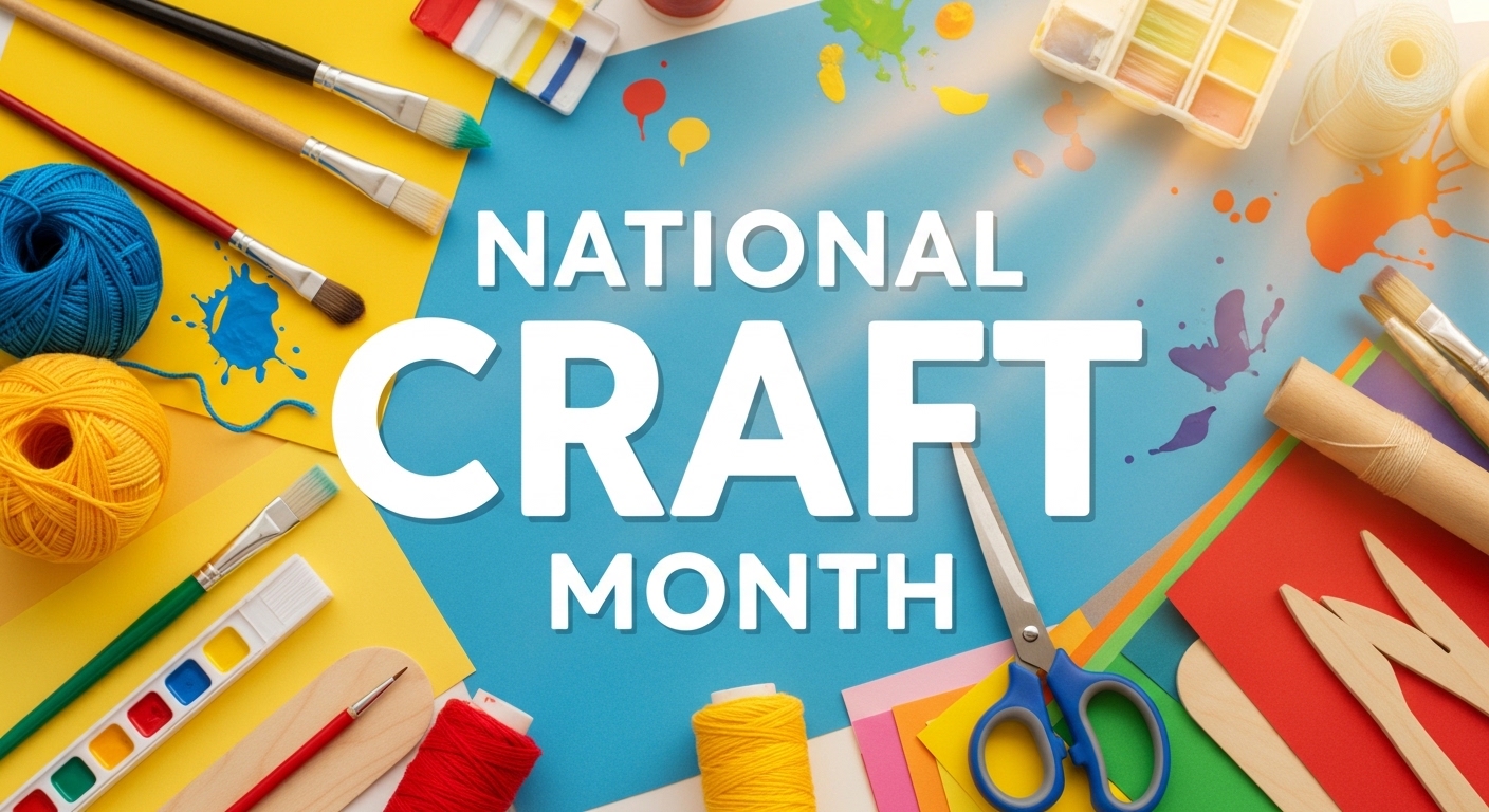 National Craft Month Celebration with Art Supplies & Creative Tools - Featured Image 68