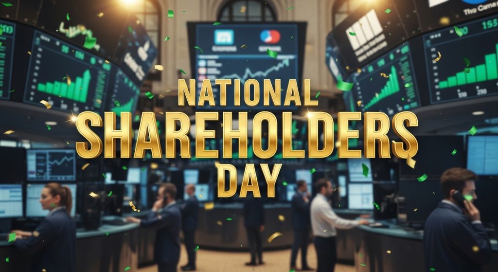 National Shareholders Day: Corporate Investment Celebration on a Dynamic Business Trading Floor - Feature Image Jan 167