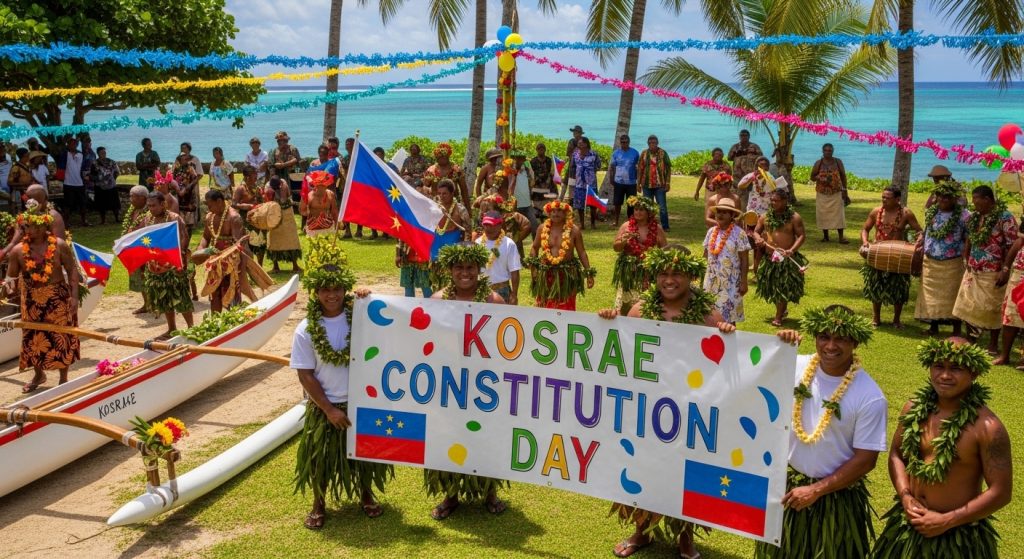 Kosrae Constitution Day Celebration on Tropical Island with Local Community - Feature Image Jan 175