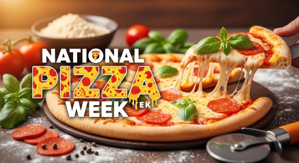 National Pizza Week Celebration with Cheesy Pepperoni Slice - Feature Image Jan 188