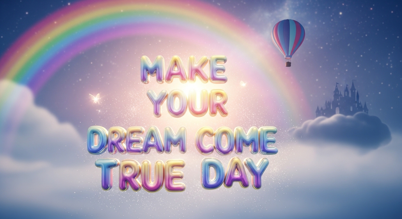 Magical Dream Come True Celebration with Rainbow and Fantasy Castle - Feature Image Jan 205