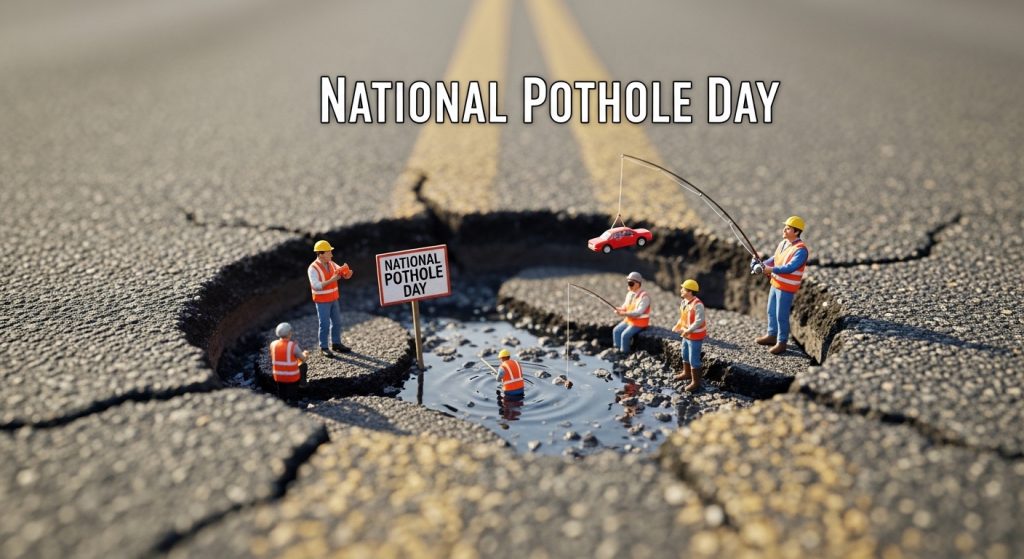 National Pothole Day: Miniature Crew Addresses Road Damage & Urban Infrastructure Repair - Feature Image Jan 227