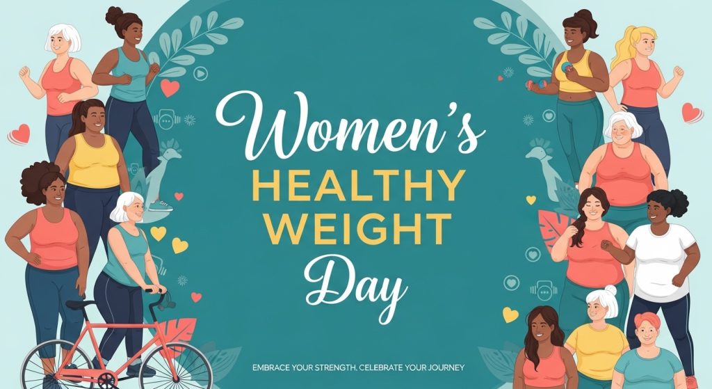 Women's Healthy Weight Day: Diverse Females Embracing Fitness & Wellness Journey - Feature Image Jan 231