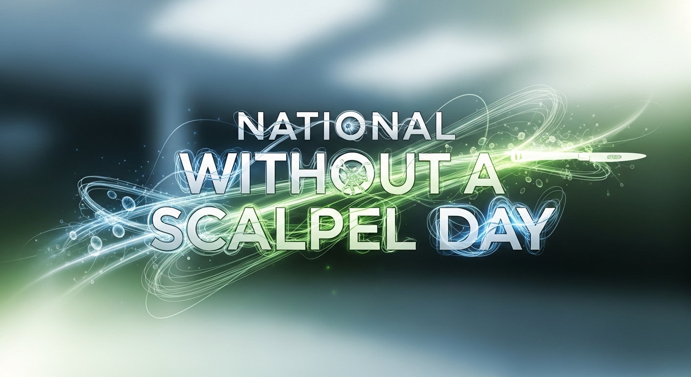 National Without a Scalpel Day: Modern Healthcare Innovation & Non-Invasive Medicine - Feature Image Jan 242