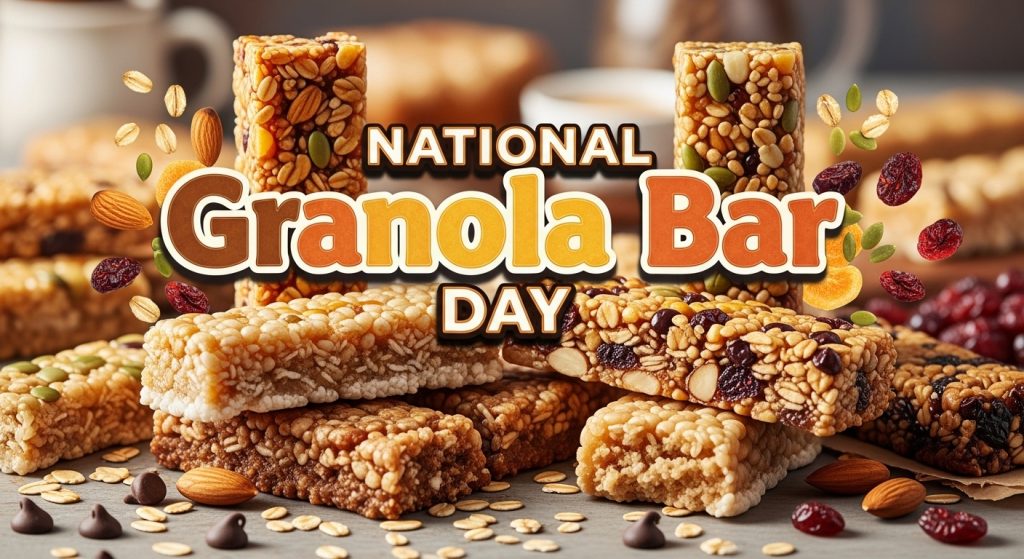 National Granola Bar Day: Wholesome Cereal Bars with Nuts, Fruits, Oats & Chocolate Chips - Feature Image Jan 296