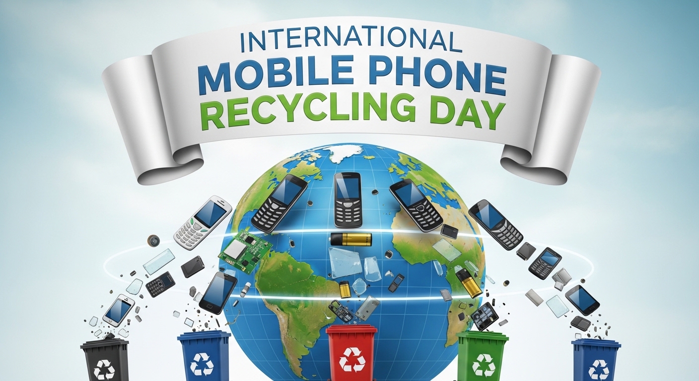 International Mobile Phone Recycling Day - Global E-Waste Management - Feature Image Jan 328