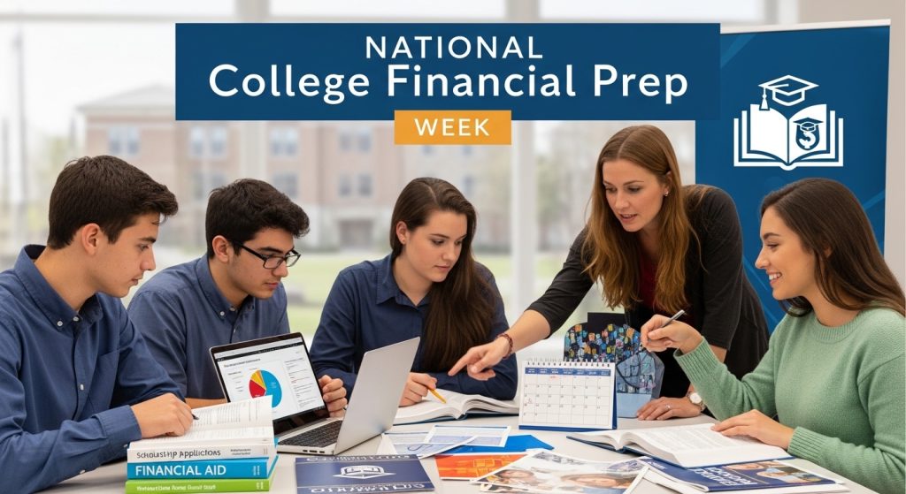 College Financial Prep: Students & Advisor Discussing University Financial Planning - Feature Image Jan 347