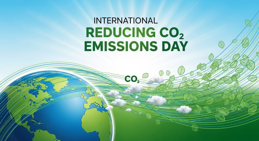 International Reducing CO2 Emissions Day - Global Environmental Awareness - Feature Image Jan 370
