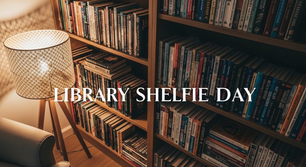 Cozy Home Library Interior with Bookshelves and Warm Lamp - Feature Image Jan 372