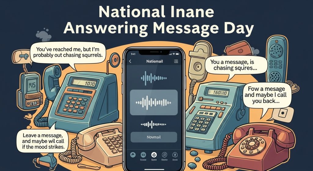 Humorous Voicemail: Retro Answering Machines, Vintage Phones & Smartphone App - Feature Image Jan 391