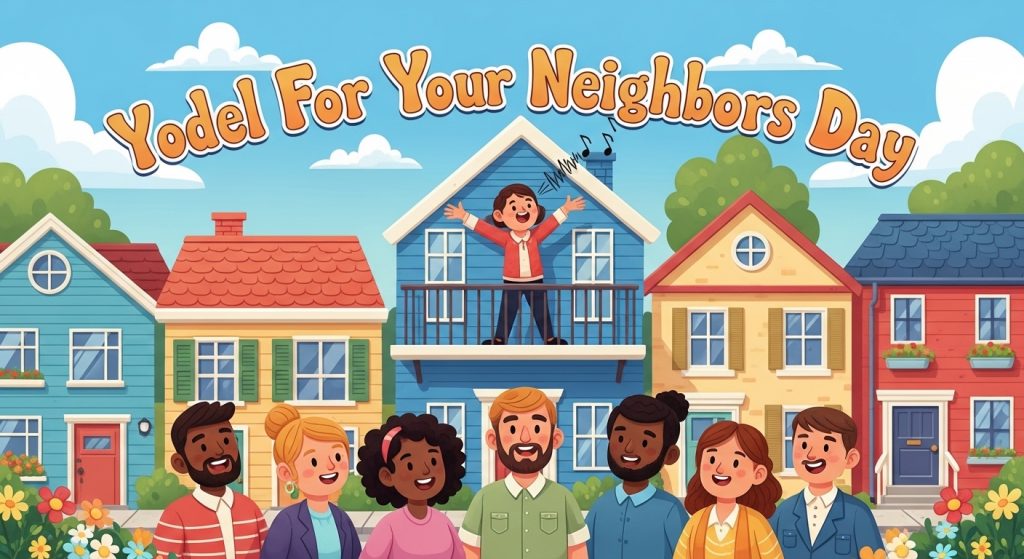 Yodeling Day: Happy Neighbors Celebrating in a Vibrant Community - Feature Image Jan 394