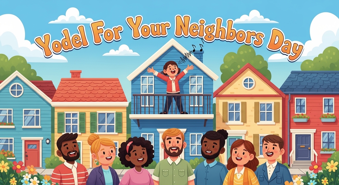 Yodeling Day: Happy Neighbors Celebrating in a Vibrant Community - Feature Image Jan 394