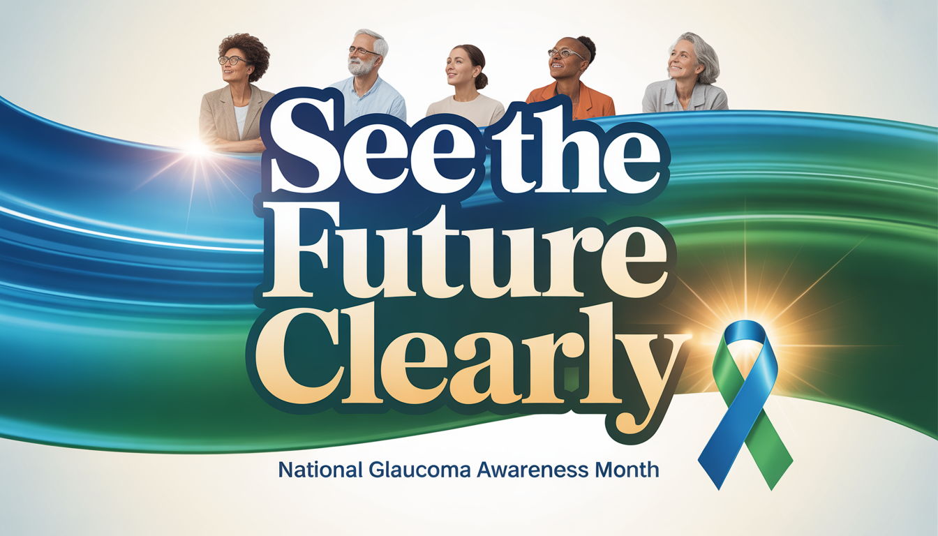Glaucoma Awareness: Diverse People See the Future Clearly. Vision Health & Eye Care for All Generations. - Feature Image Jan 56