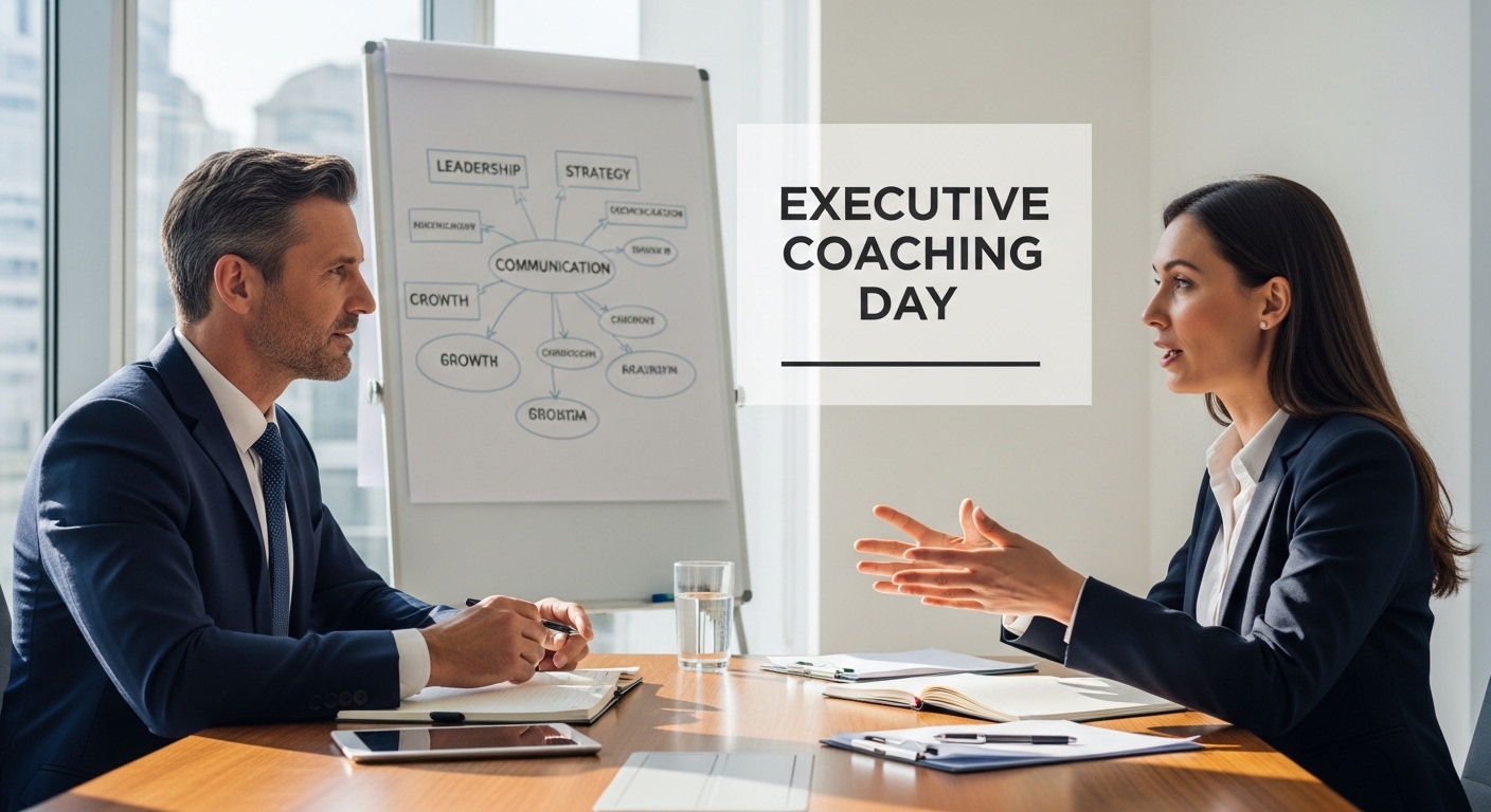 Executive Coaching Day: Business Professionals Discuss Leadership & Strategy - Feature Image May 06