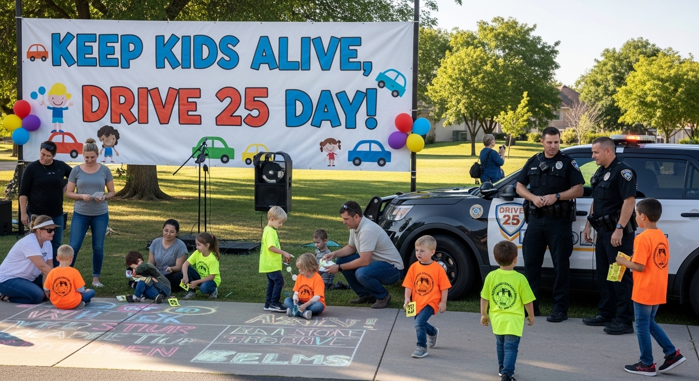 Drive 25 Day Public Safety Gathering for Youth - Feature Image May 12